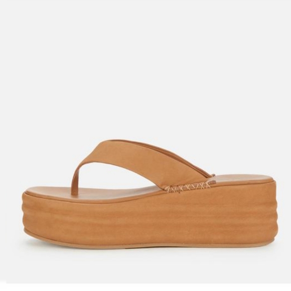 Free People × Haven Thong Flatform Sandals Size 39 - Picture 4 of 4